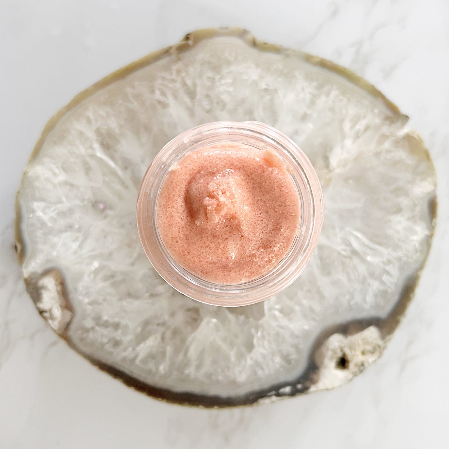 “Peach Please” lip scrub for the most smooth and soft lips