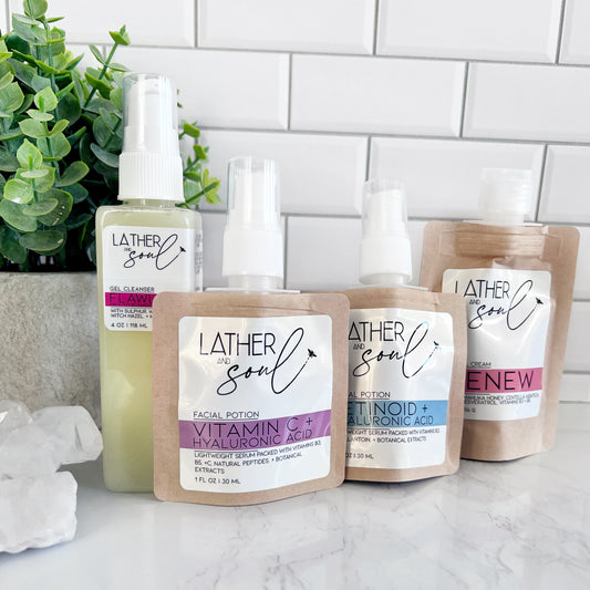 Fierce + Flawless Skincare Bundle for oily or blemish prone skin