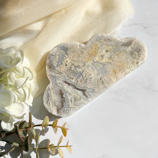 Pink amethyst cloud crystal