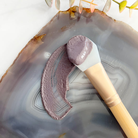 Sustainable bamboo face mask applicator