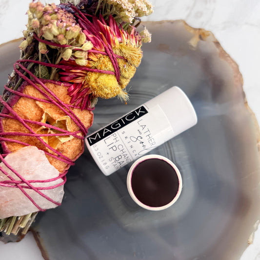 Lip balm and stain that reacts to skin's pH!