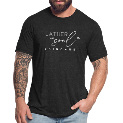 Branded | Unisex Tri-Blend T-Shirt - heather black