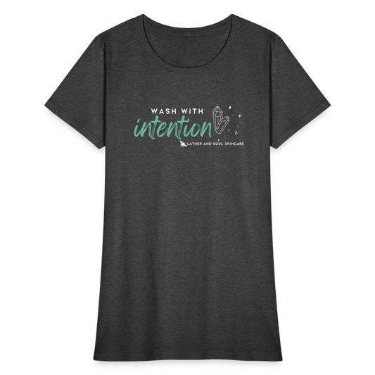Women's T-Shirt - heather black