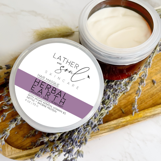 Lather and Soul's hair masque