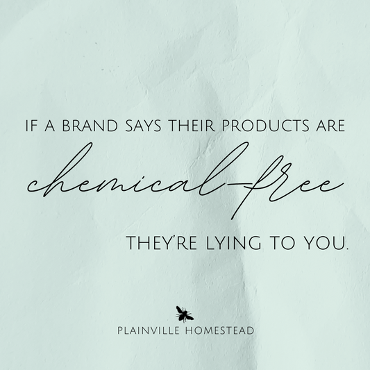 "Chemical-Free" is a LIE.