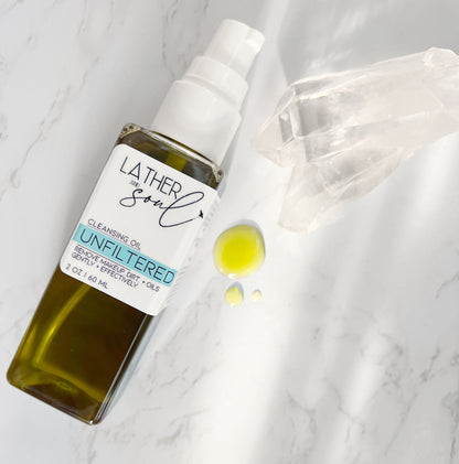 UNFILTERED Cleansing Oil | Double Cleanse Routine
