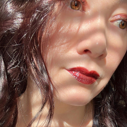 "Rebirth" crystal infused lip gloss from Lather and Soul