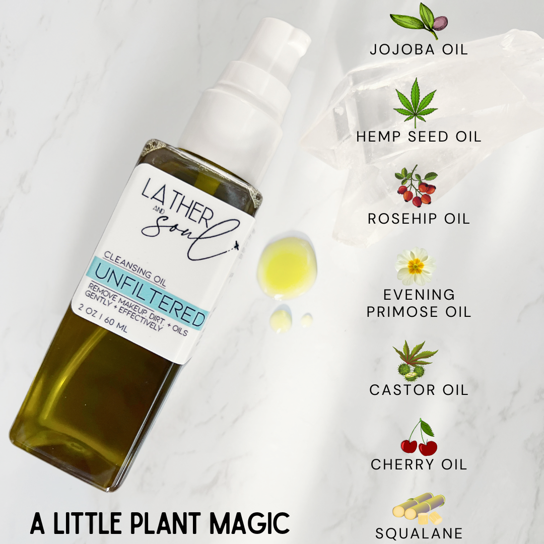 UNFILTERED Cleansing Oil | Double Cleanse Routine