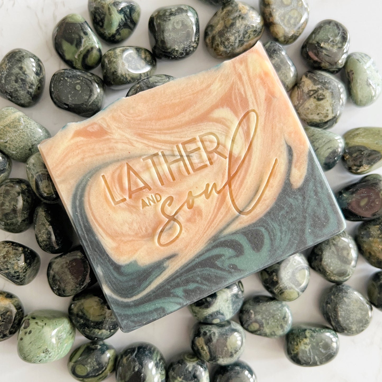 NAMASTE SERENE Crystal Soap | Kambaba Jasper