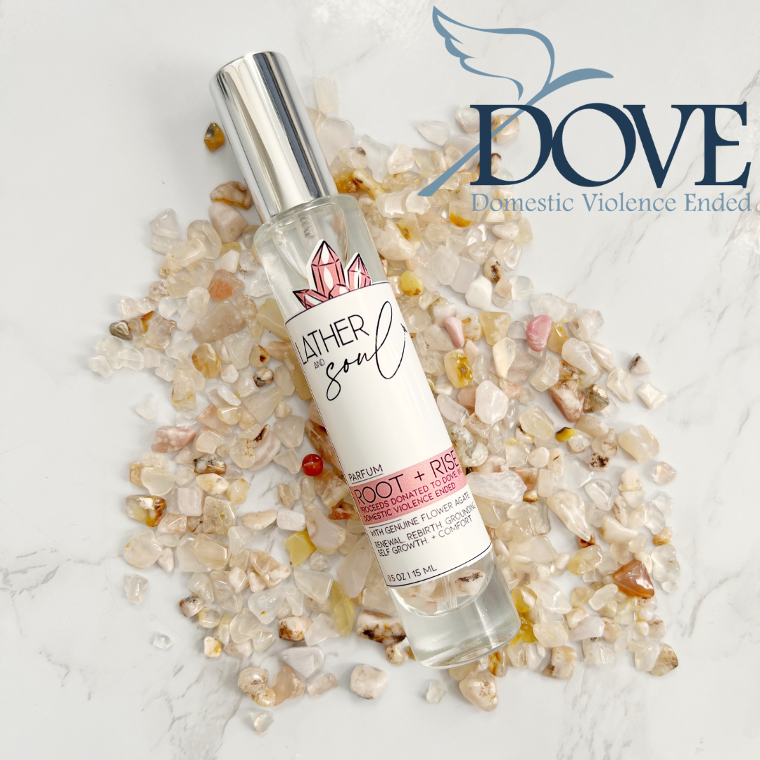 ROOT + RISE Parfum | Genuine Flower Agate