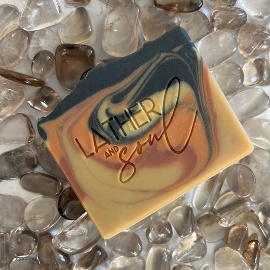 The best handmade artisan soap with genuine crystals, and organic, nourishing ingredients 