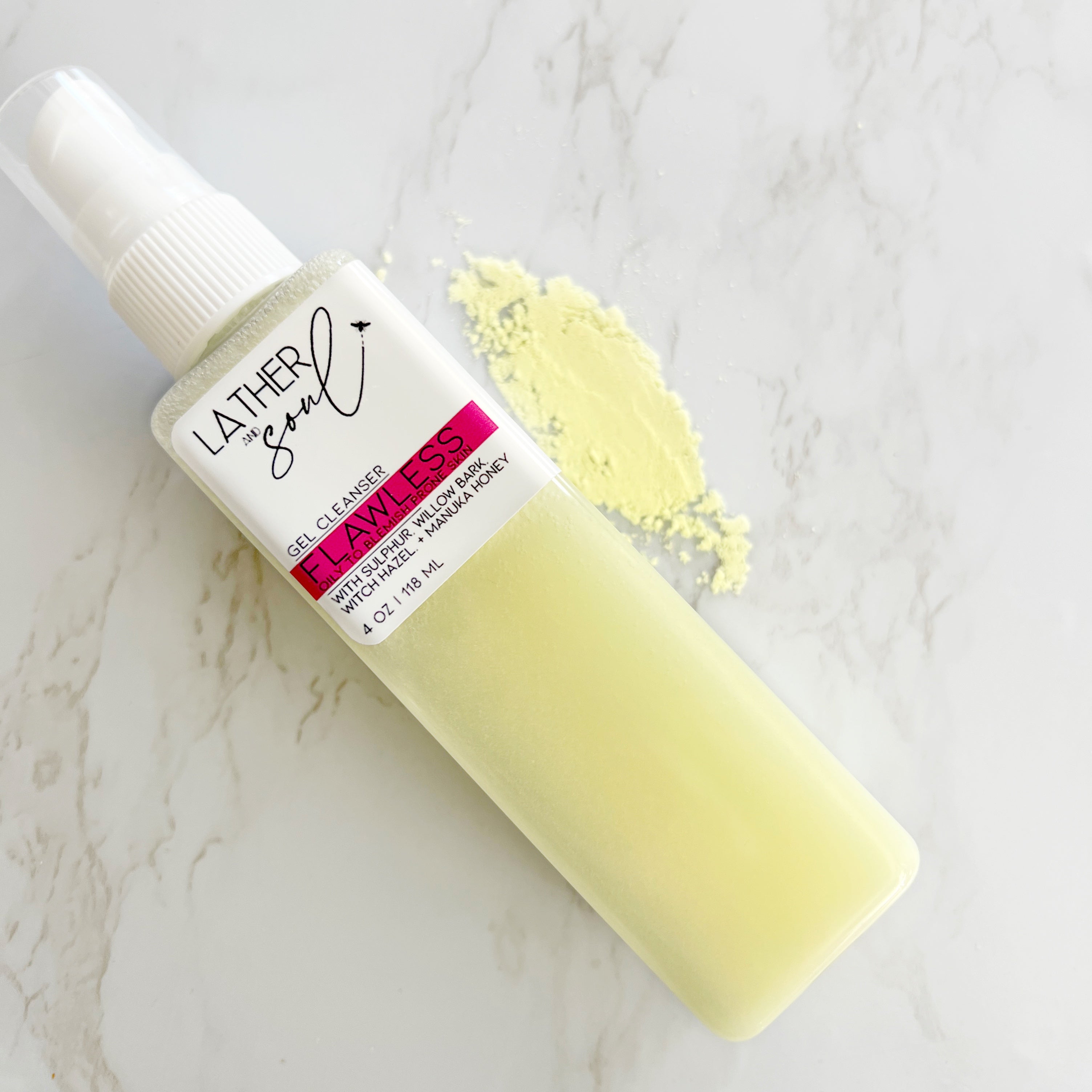 Gentle Facial Cleanser For Blemish Prone Skin – Lather and Soul