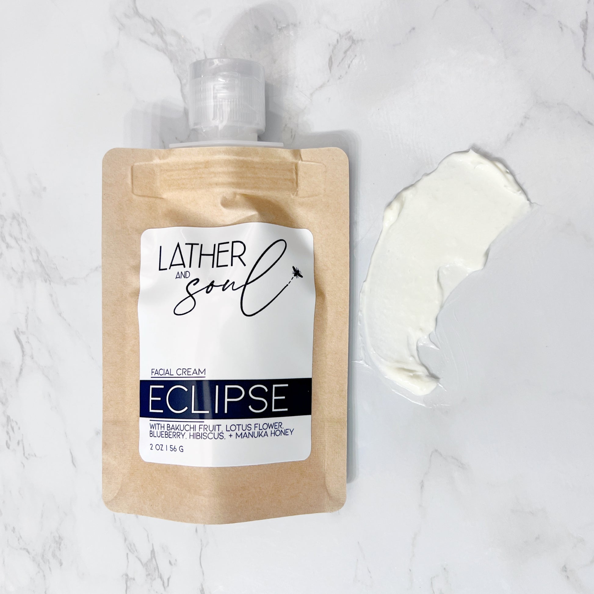 "Eclipse" night facial cream by Lather and Soul Skincare