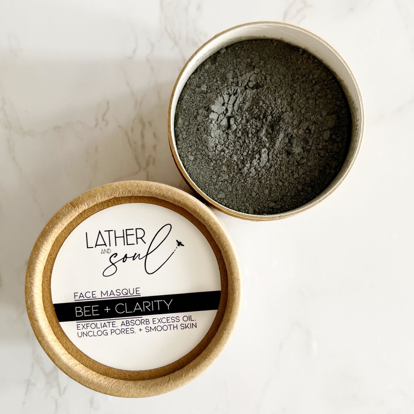 BEE + CLARITY Charcoal Powder Facial Masque