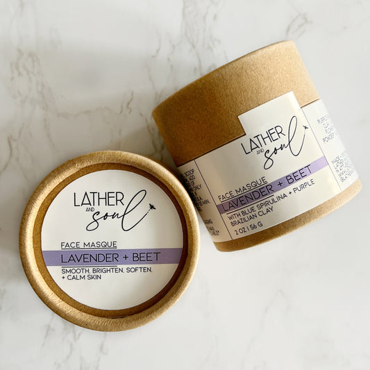LAVENDER + BEET Powder Facial Masque