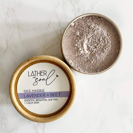 LAVENDER + BEET Powder Facial Masque