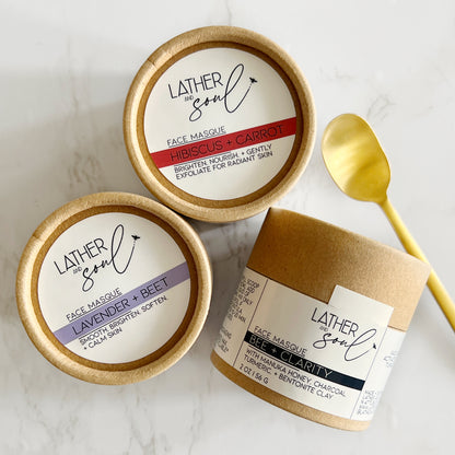 LAVENDER + BEET Powder Facial Masque