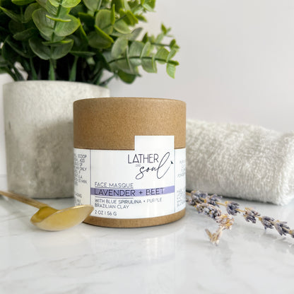 LAVENDER + BEET Powder Facial Masque