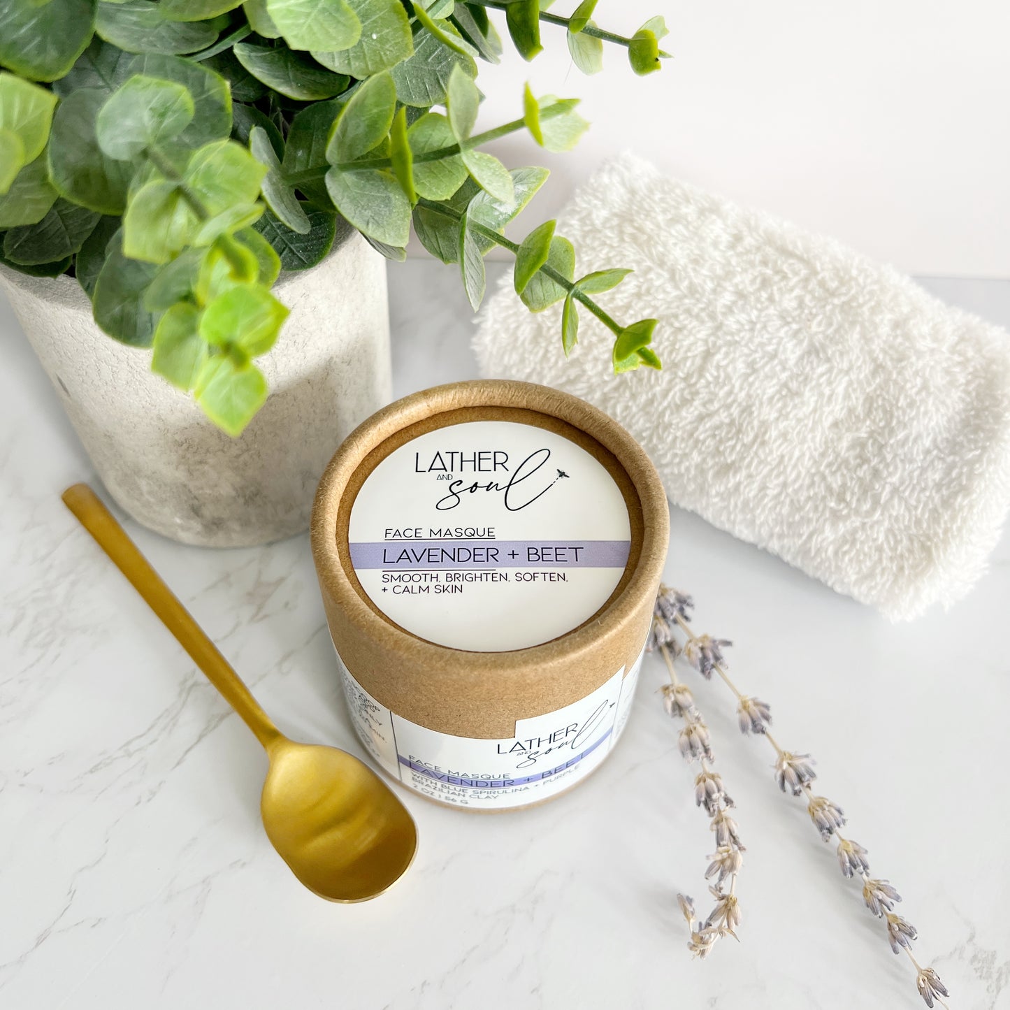 LAVENDER + BEET Powder Facial Masque