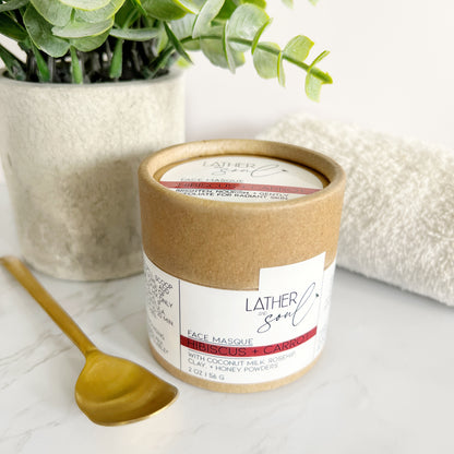 Hibisco + Zanahoria | Mascarilla facial en polvo