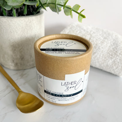 BEE + CLARITY Charcoal Powder Facial Masque