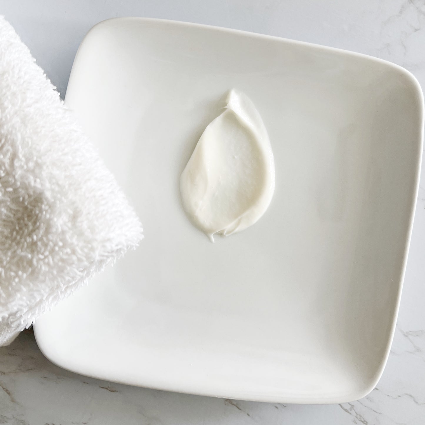 Facial cream swatch of Lather and Soul's Renew Facial Cream