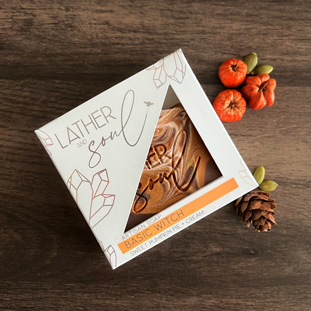BASIC WITCH Botanical Soap | Sweet Pumpkin Pie