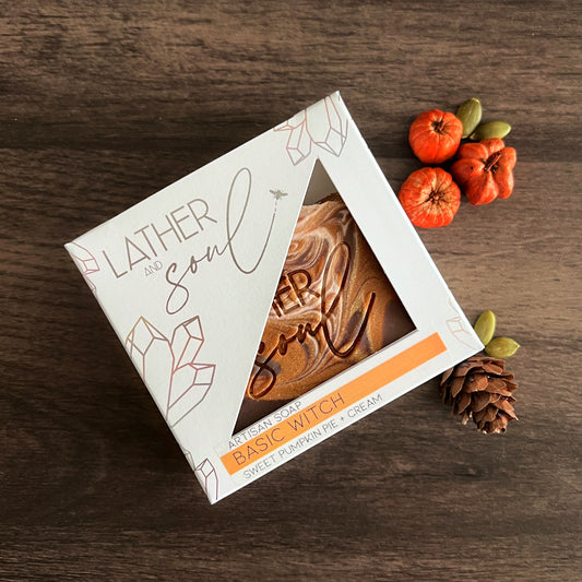 BASIC WITCH Botanical Soap | Sweet Pumpkin Pie