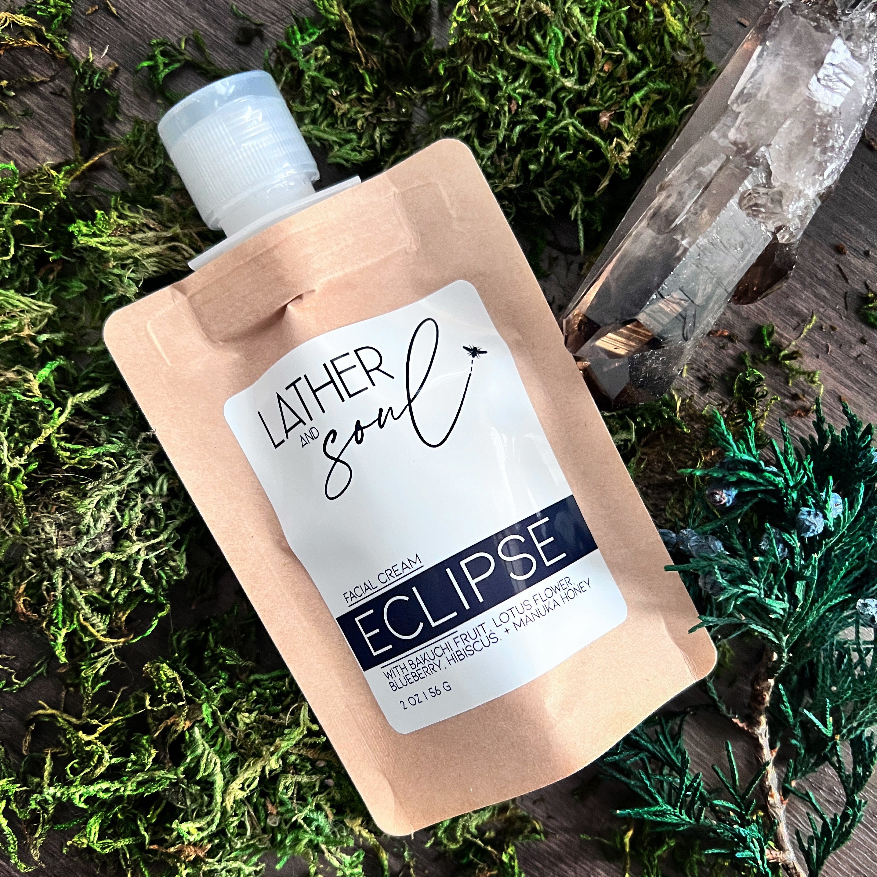 "Eclipse" Night Cream, rich in antioxidants and in a luxe thick formula for hyrdation