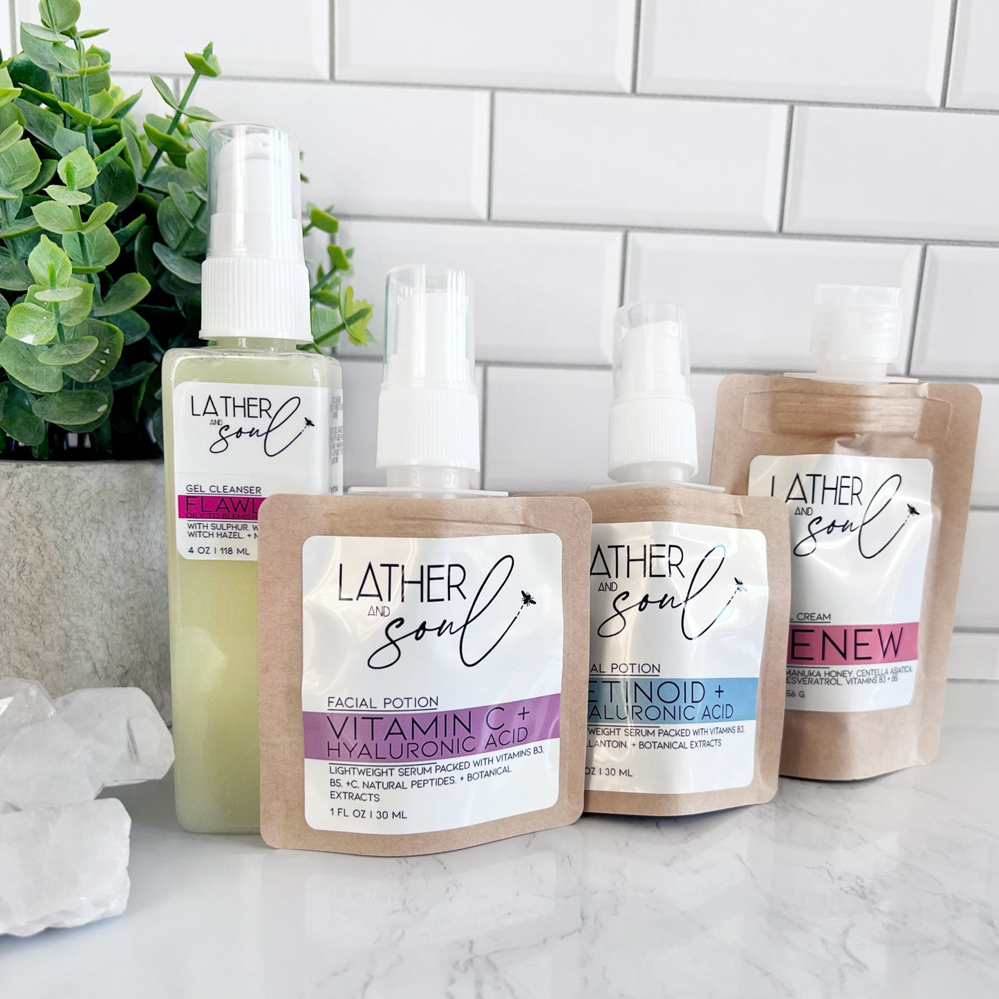 Fierce + Flawless Skincare Bundle for oily or blemish prone skin