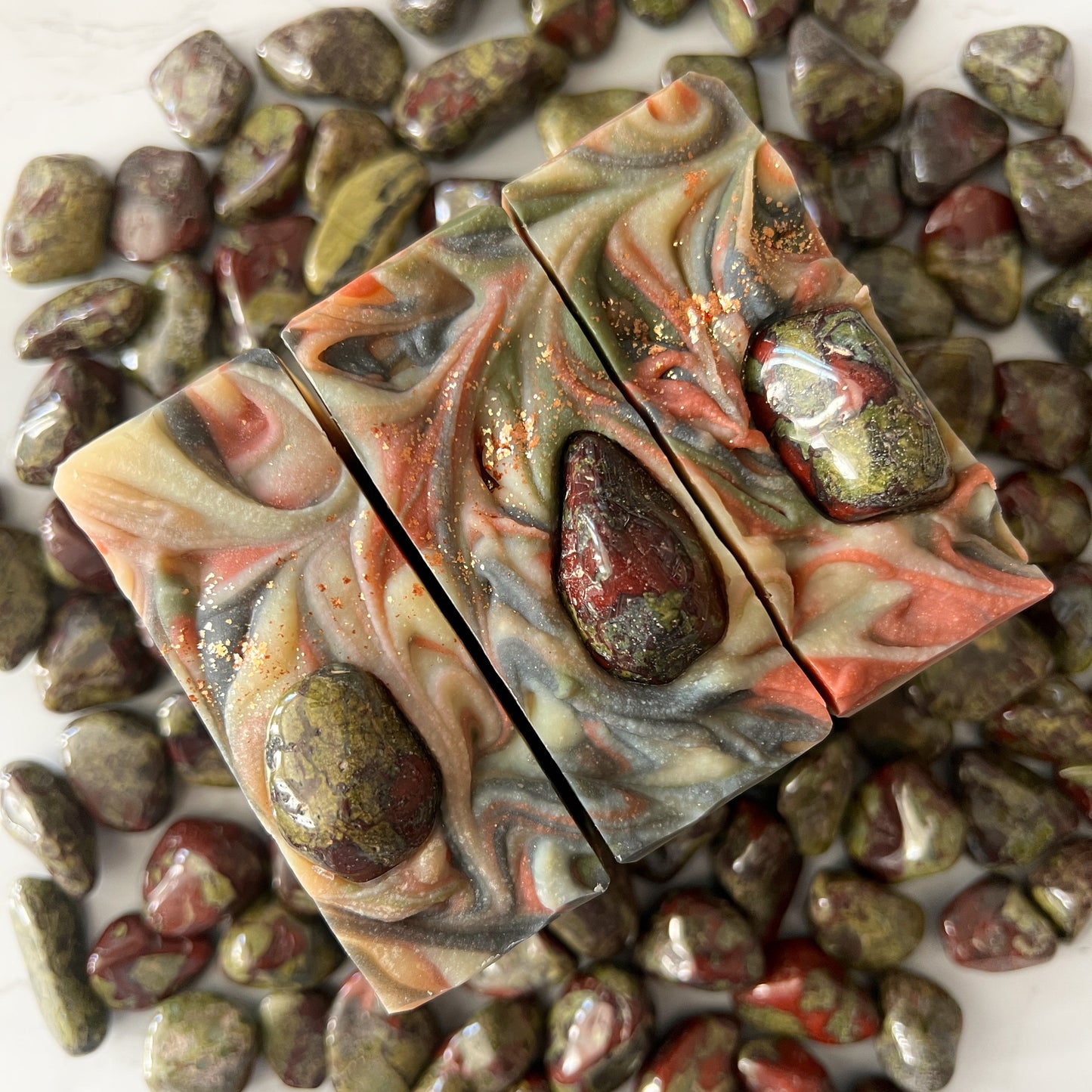 "Untamed" artisan soap for domestic violence awareness