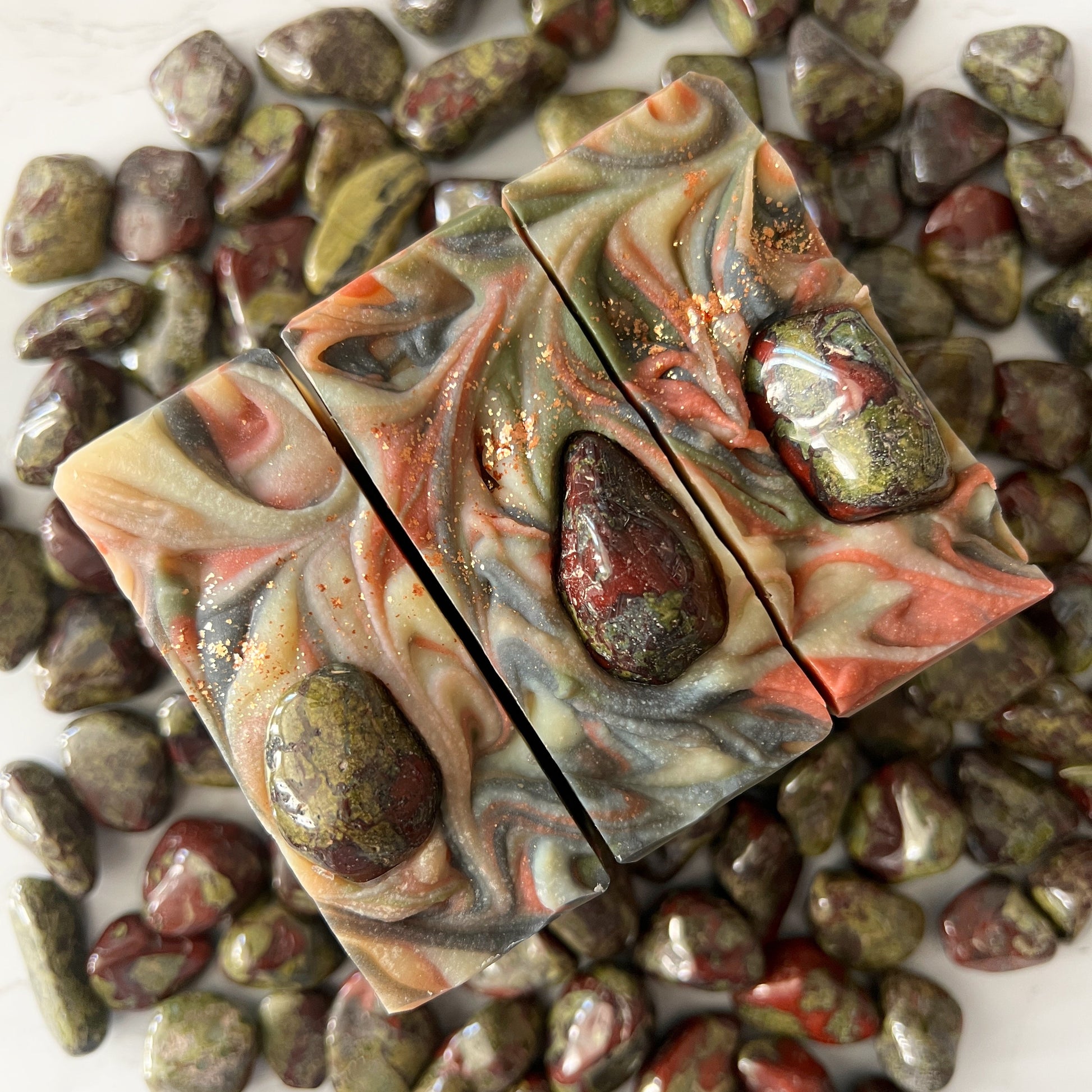 "Untamed" artisan soap for domestic violence awareness