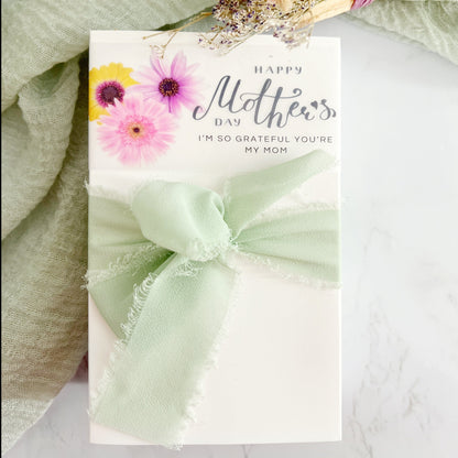 "Grateful for Mom" Mother's Day gift set from Lather and Soul