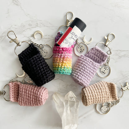CROCHET Lip Balm Holder | Key Chain