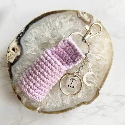 CROCHET Lip Balm Holder | Key Chain