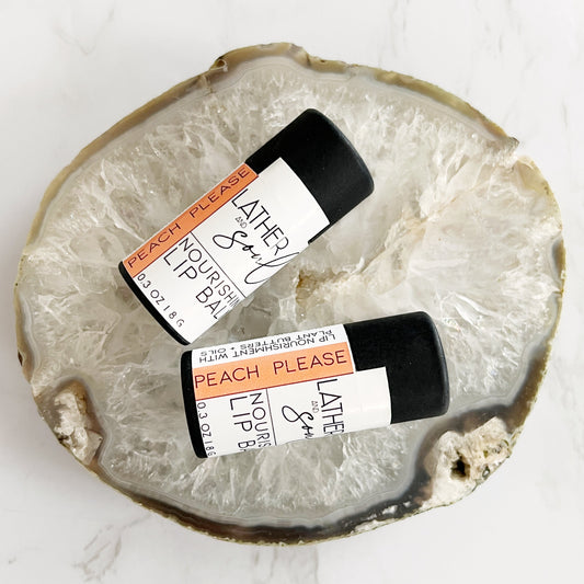 PEACH PLEASE Eco Lip Balm