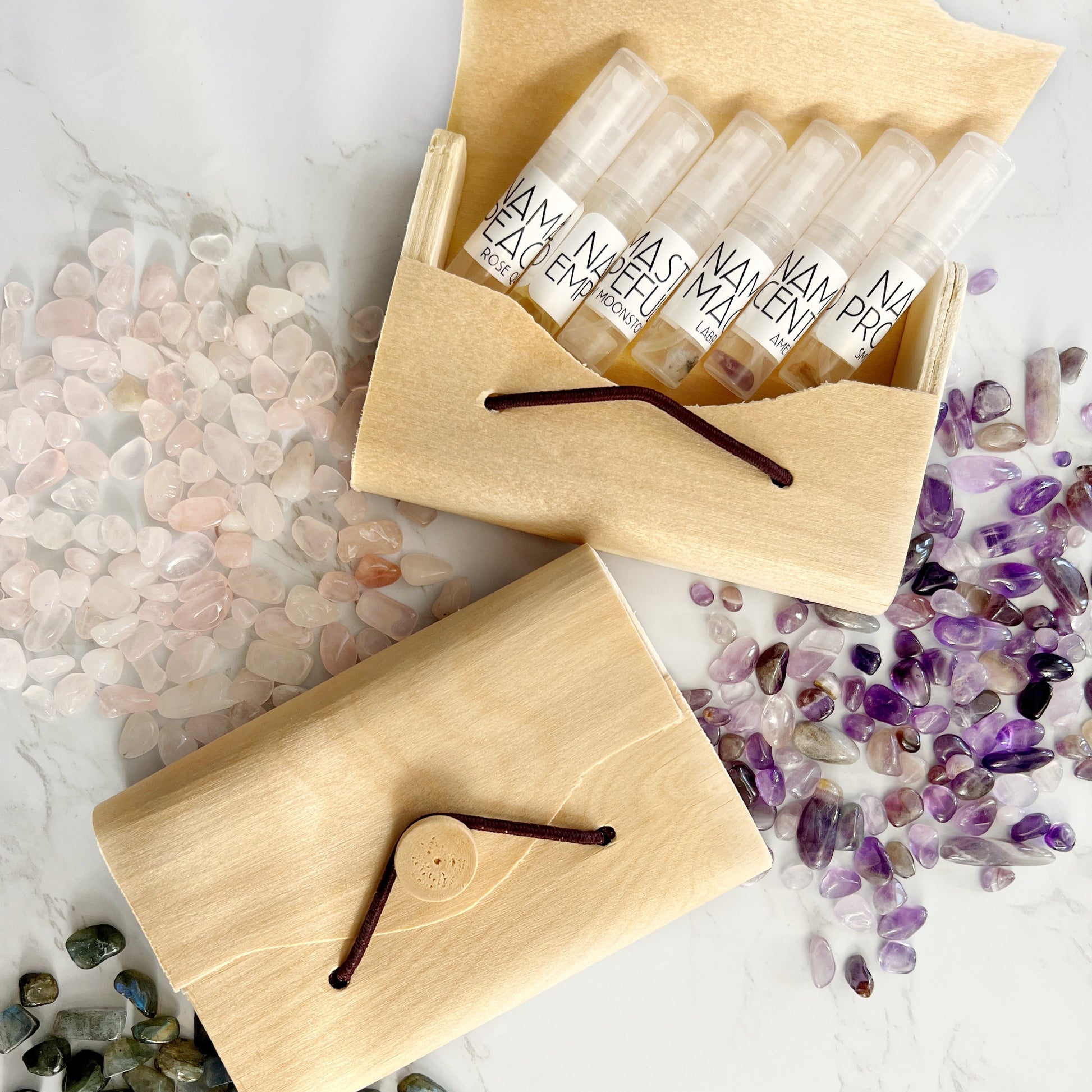 Perfume discovery set from Lather and Soul