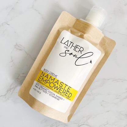 The most nourishing body crème in eco friendly packaging