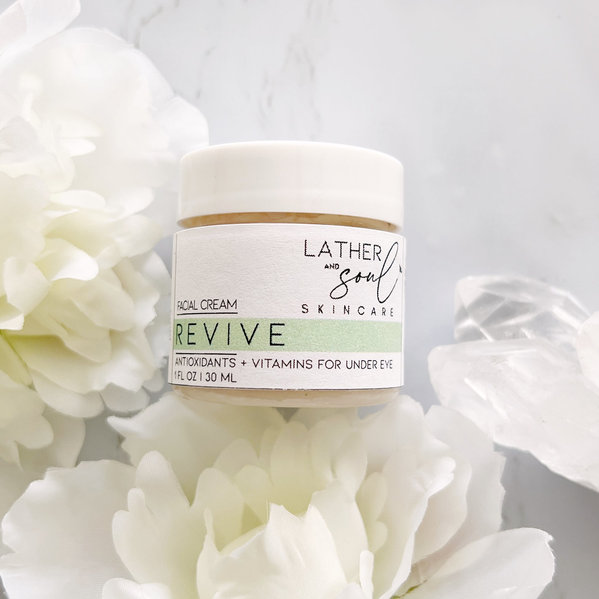 "Revive" under eye cream for puffiness, darkness, and under eye bags