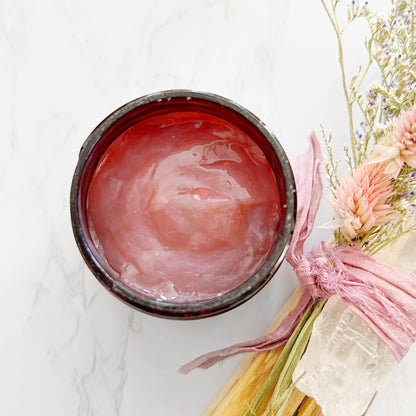 The best hydration Jelly Masque Homemade face mask by Lather and Soul Skincare