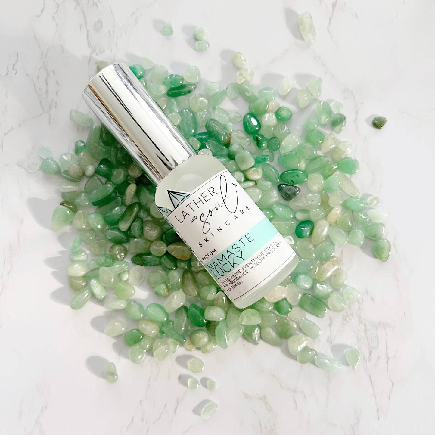 Namaste Lucky Parfum | Genuine Green Aventurine
