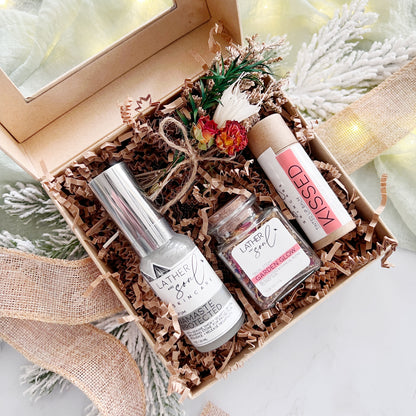 Give the best self care gift with this luxury gift set from Lather and Soul