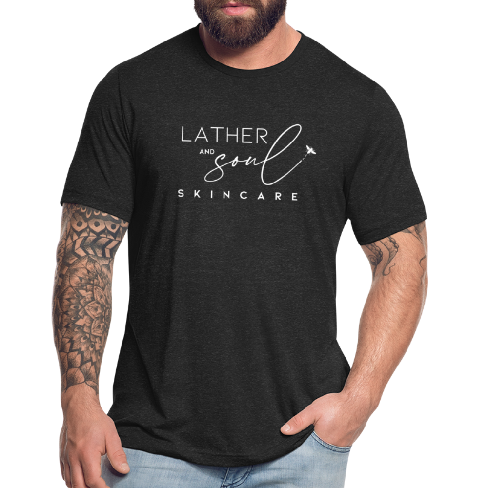 Branded | Unisex Tri-Blend T-Shirt - heather black