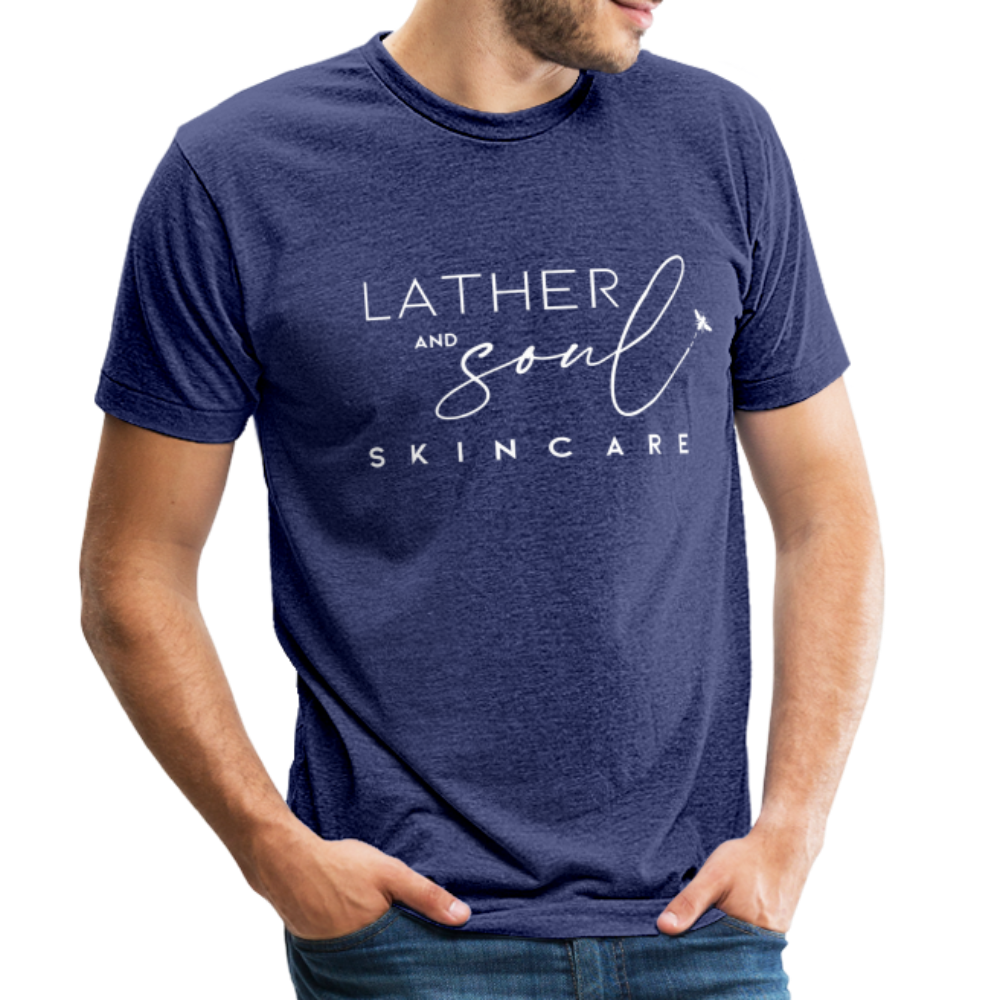 Branded | Unisex Tri-Blend T-Shirt - heather indigo