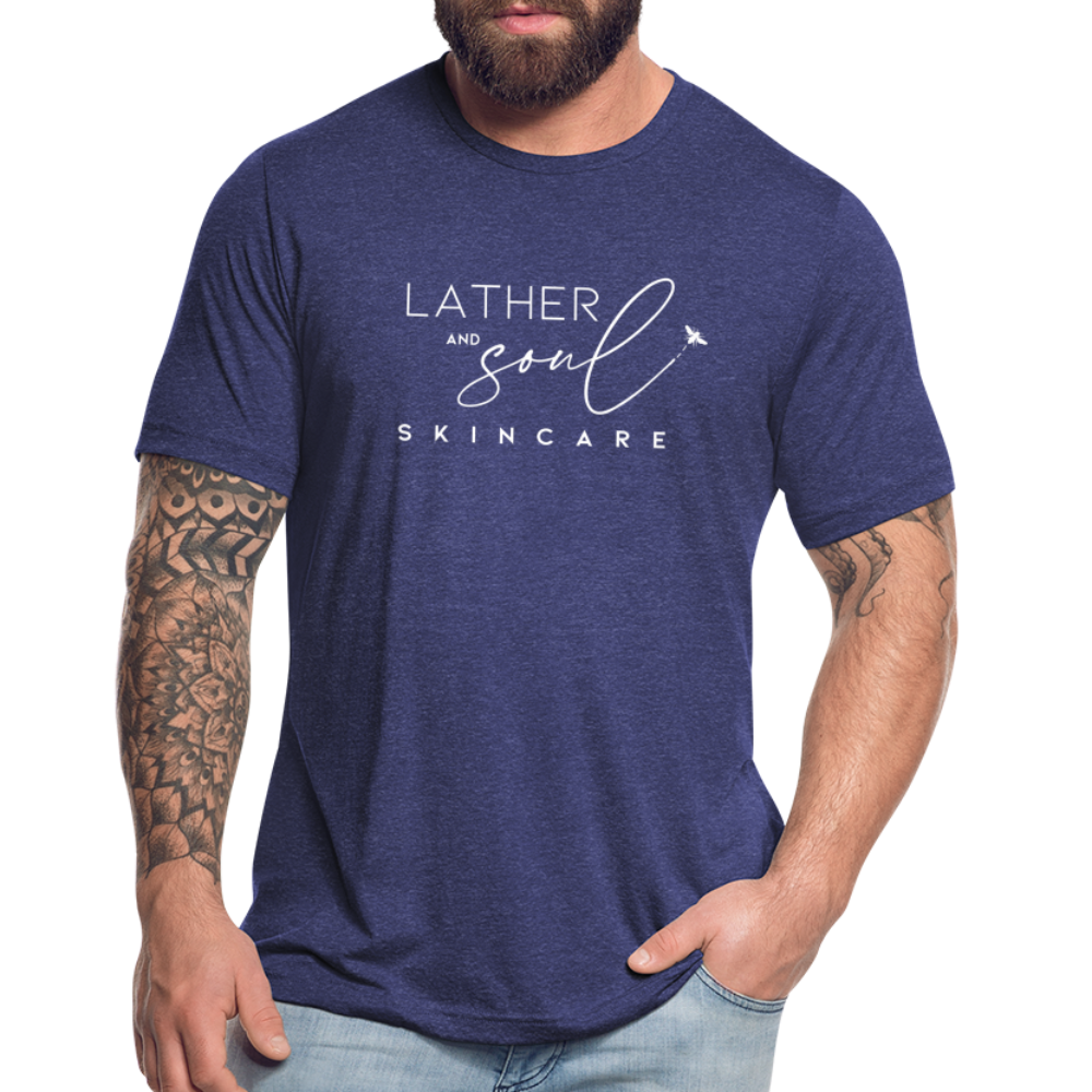 Branded | Unisex Tri-Blend T-Shirt - heather indigo