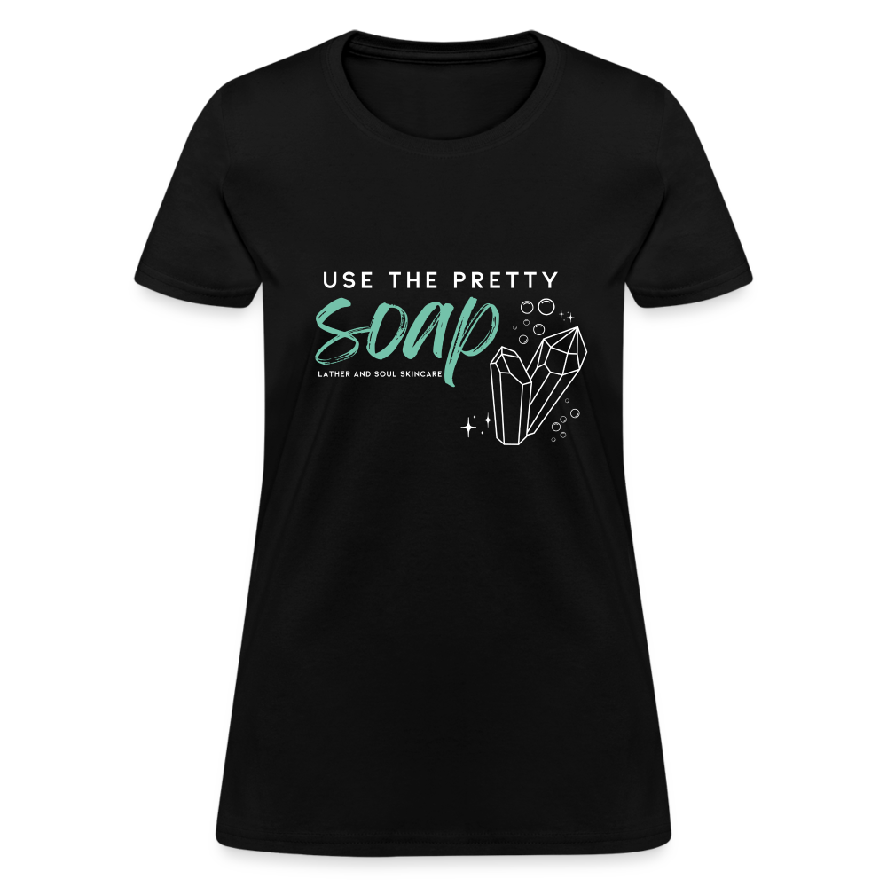 Use the Pretty Soap | Slim Fit T-Shirt - black