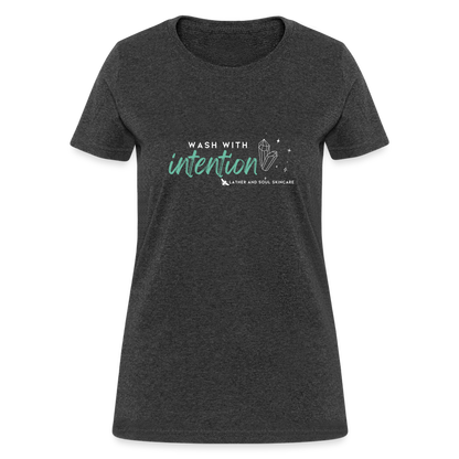 Wash with Intention | Slim Fit T-Shirt - heather black
