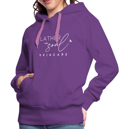 Branded | Slim Fit Premium Hoodie - purple 